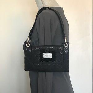 Armani Jeans Sequin Bag Black